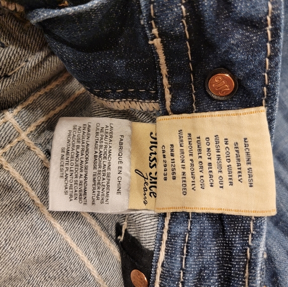 Miss Me Signature Boot Cut Jeans Size 26 - Picture 10 of 12